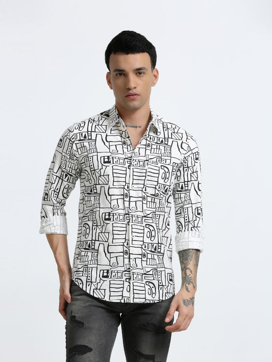 Illustrative Printed Shirt