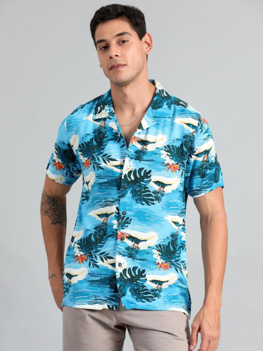 Hawaiian Print Shirt